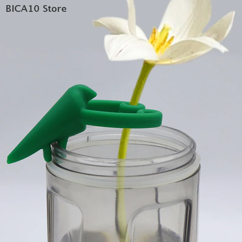 1/4pcs Bird Shape Plant Stem Support Reusable Hydroponic Plant Stand Plant Support For Cuttings Shoots And Sprouts