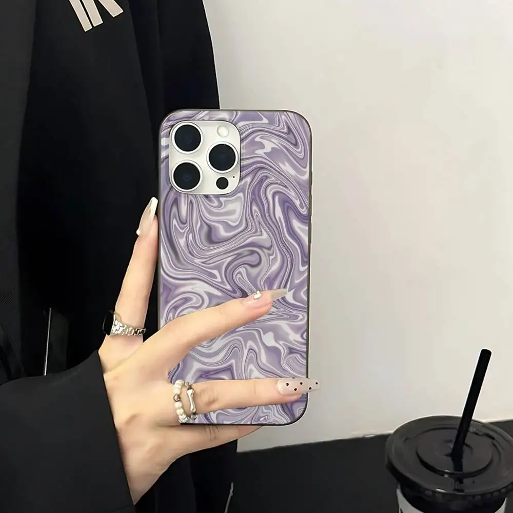 เคสโทรศัพท์กันกระแทกแบบลอนลูกฟูก สีสันสดใส สำหรับ iPhone 15 16 17 14 13 12 11 Pro Max 16E 16 Plus 17 Air