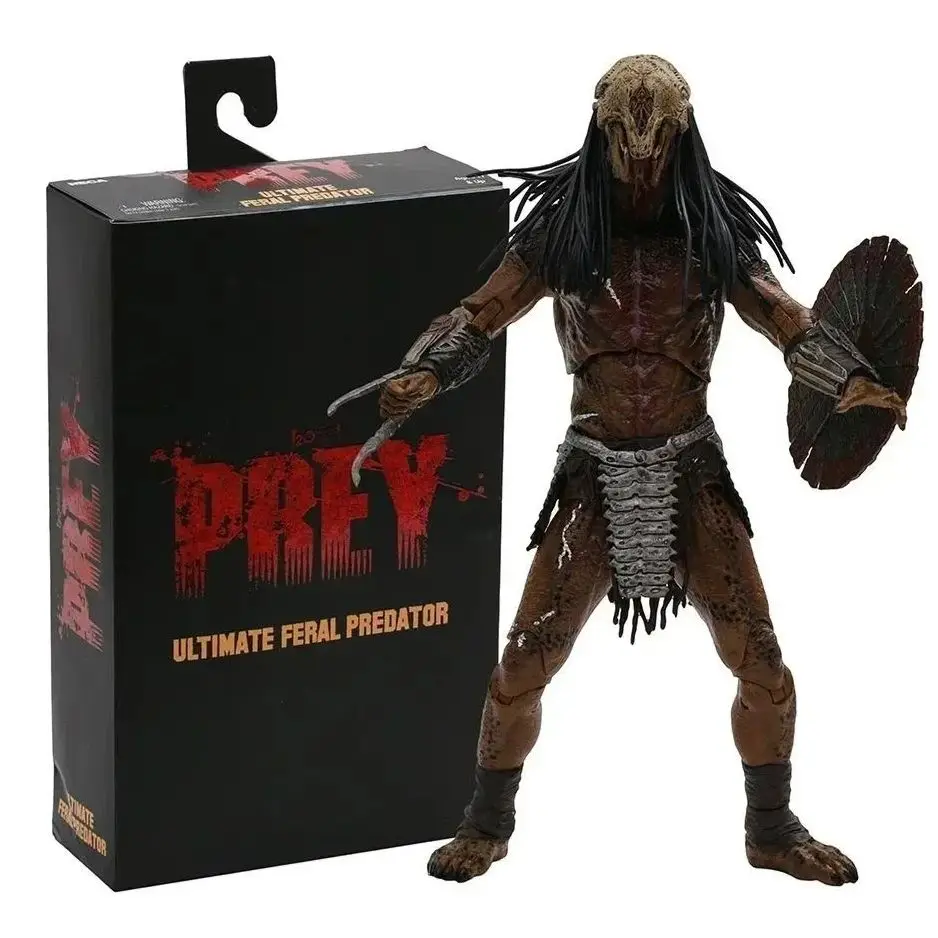 NECA Prey Feral Predator Model Action Figure Decoration Toys Hobbies Gift