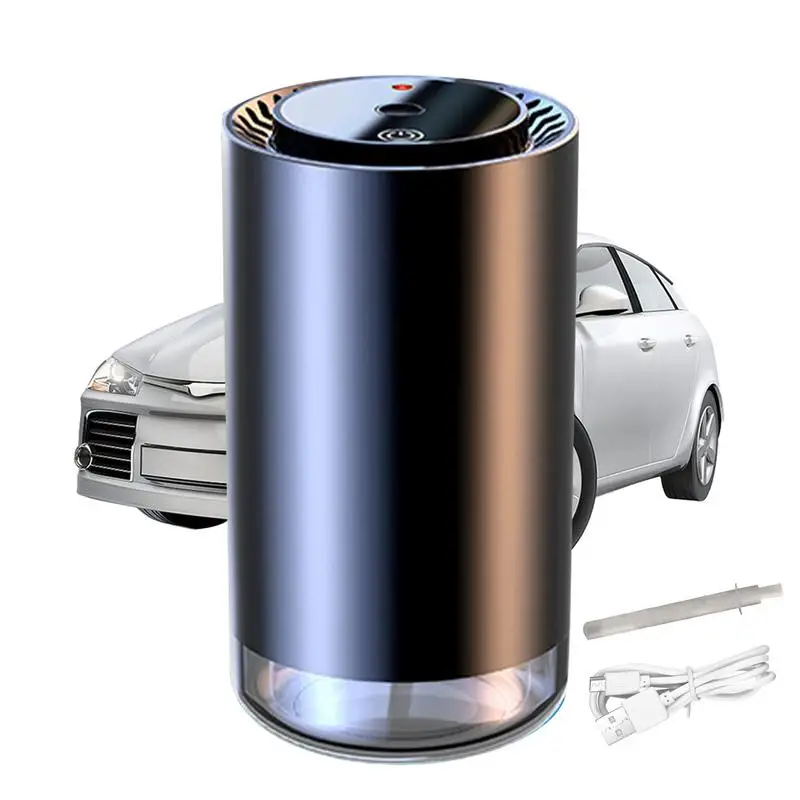 Car Aromatherapy Machine Air Freshener With Refreshing Fragrance Aluminum Alloy Aromatherapy Diffuser With 4 Modes For Caravan