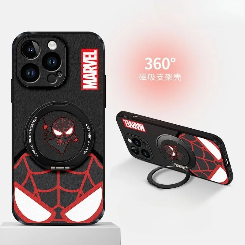

Чехол для мобильного телефона «Человек-паук» с рисунком аниме 16 iphone 13 «все включено» 15 PRO MAX с магнитным кронштейном против падения 14 Plus в модном стиле