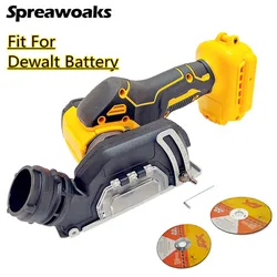 무선 미니 앵글 연마기, DeWALT 20V 배터리용 절단 원형 톱 기계 전동 공구, 3 인치 전기 컷 오프 공구