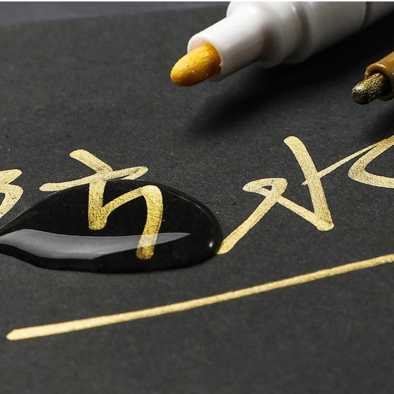 12 لون مقاوم للماء الأبيض الجص بلاط خطوط أقلام خطاط (ماركر) الفجوات إصلاح الحمام الخزف ملء الجص الطلاء وقلم السدادة #4