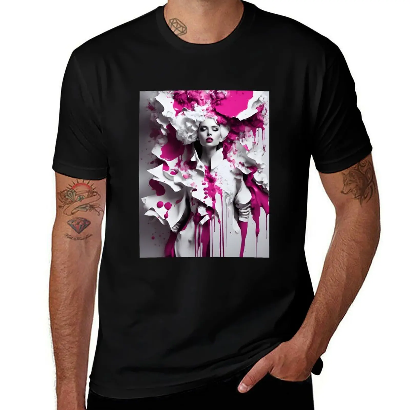 

Snow T-Shirt quick drying luxury t-shirt Luxury man boys animal print sweat shirts, men