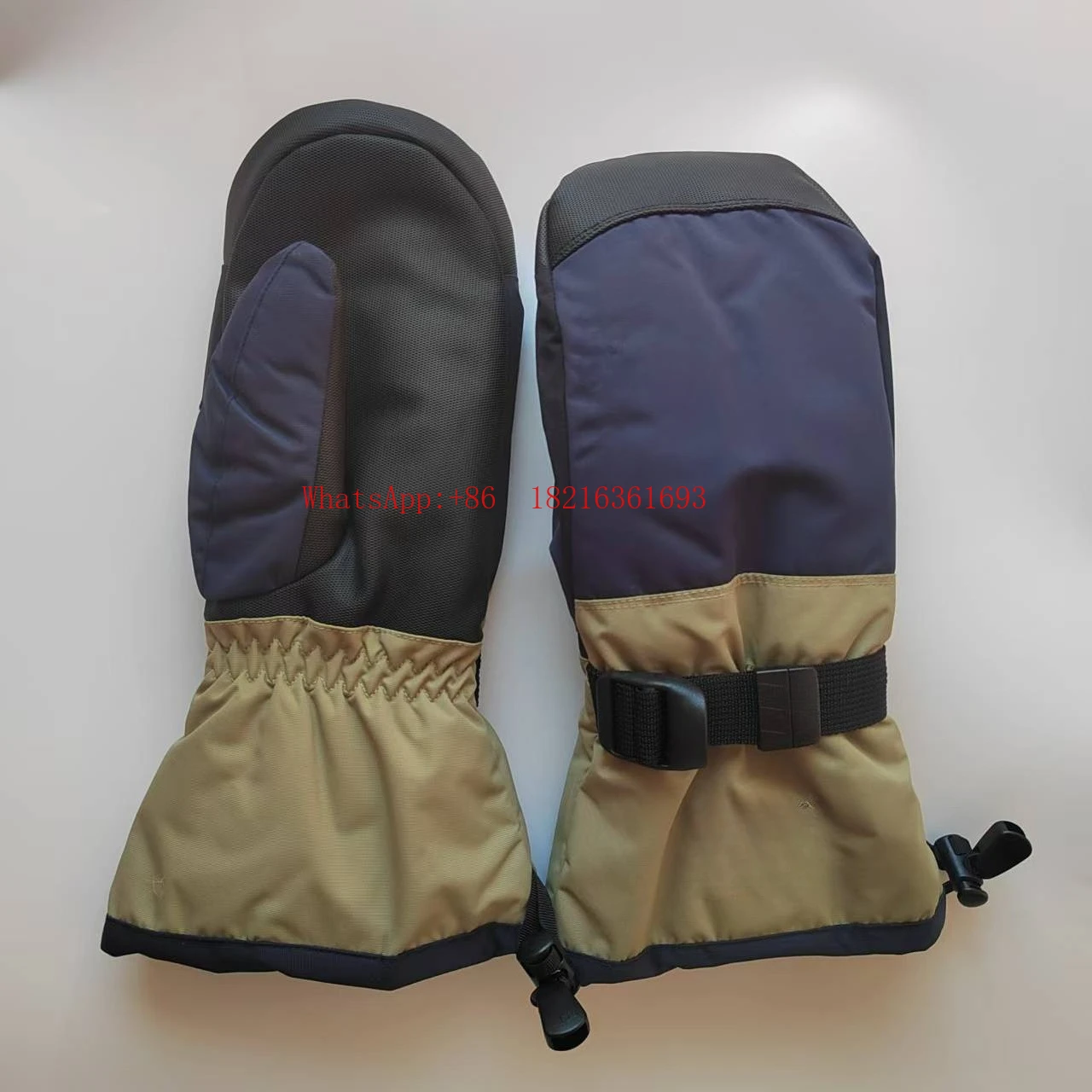 Removable Ski Gloves with Finger Liner Unisex