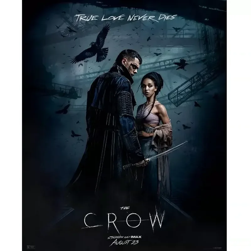 4k-uhd『レイブン-the-crow』（2024年）、ドルビービジョン、ブルーレイ映画、ブルーレイディスク