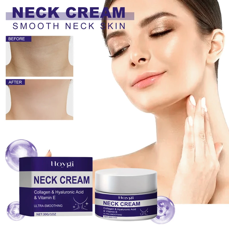 

Neck Wrinkle - Reducing Cream: It Can Tighten The Neck Skin, Deeply Hydrate It, and Fade Fine Lines and Neck Wrinkles.