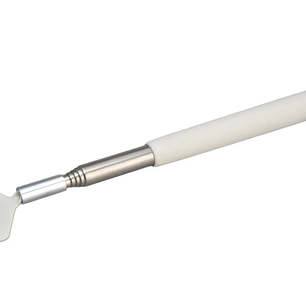 5Pcs Stainless Steel Extendable Back Scratcher White 20-66cm Metal Back Scratcher Telescopic Back Scratcher Relaxation Use