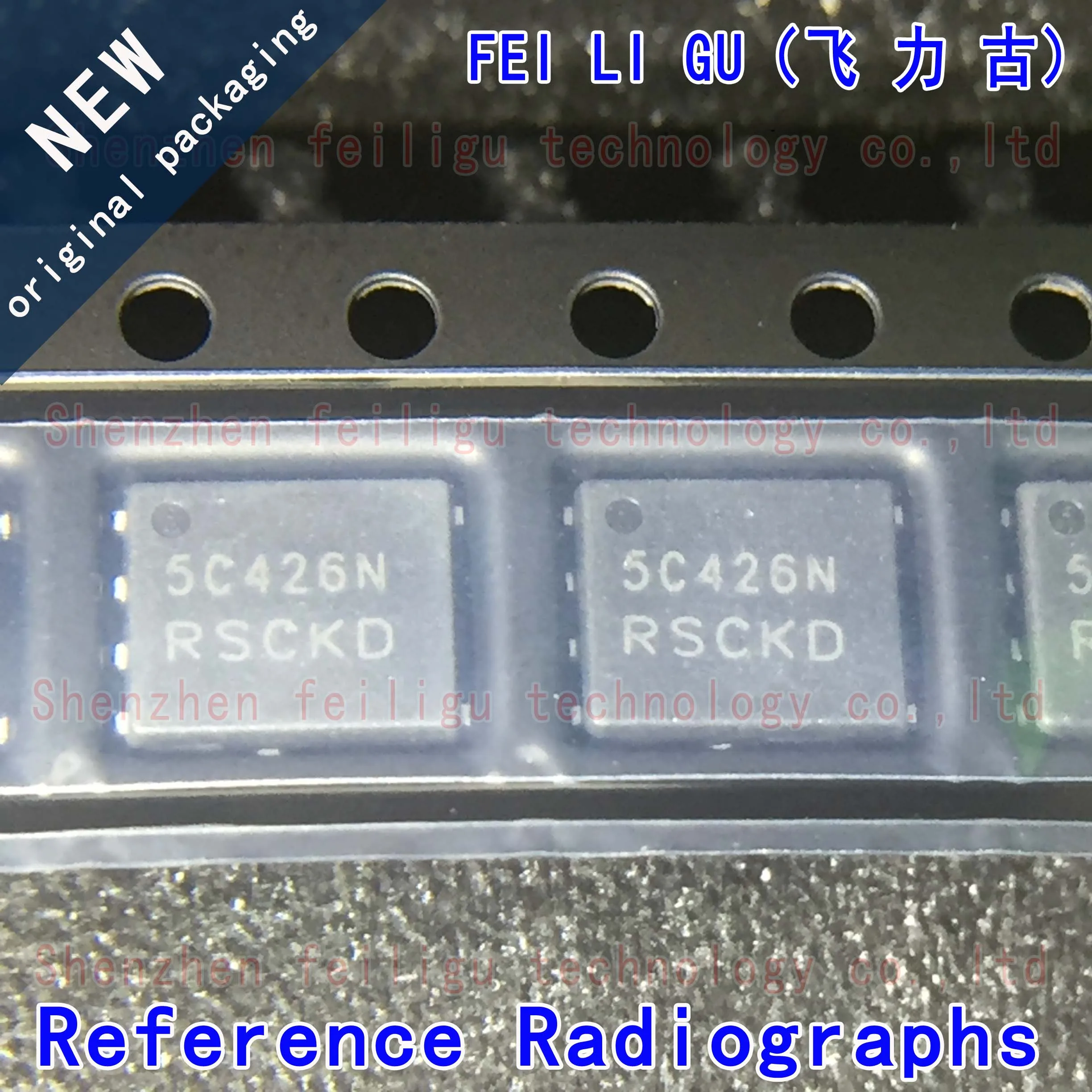 

5/15/30/50PCS 100% New original NVMFS5C426NAFT1G NVMFS5C426N Screen printing:5C426N Package:DFN8 40V 235A N-channel MOS FET