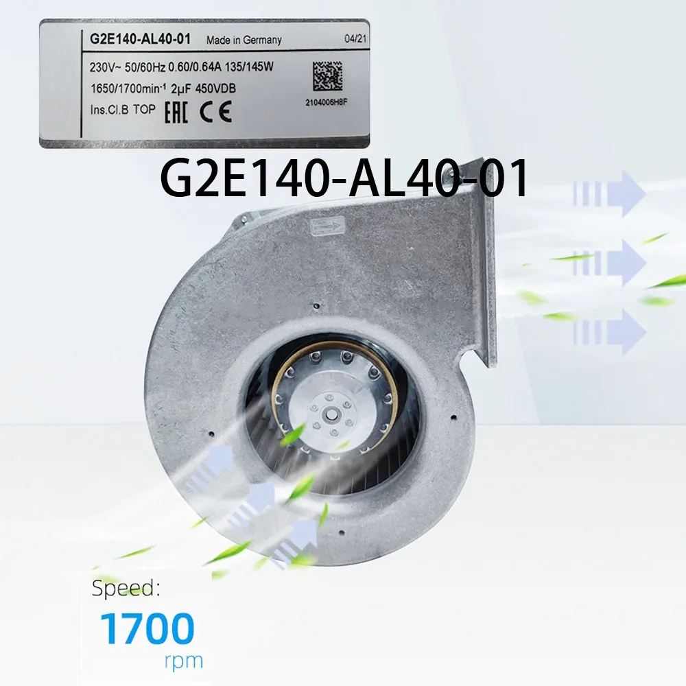 Air-Conditioning Fan 230V 0.6A G2E140-AL40-01 Industrial control Cooling Expedited Shipping