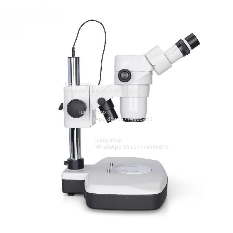 Binocular Stereo Microscope Industrial Detection Continuous Magnification Dissecting Mirror 7.5-200 Times