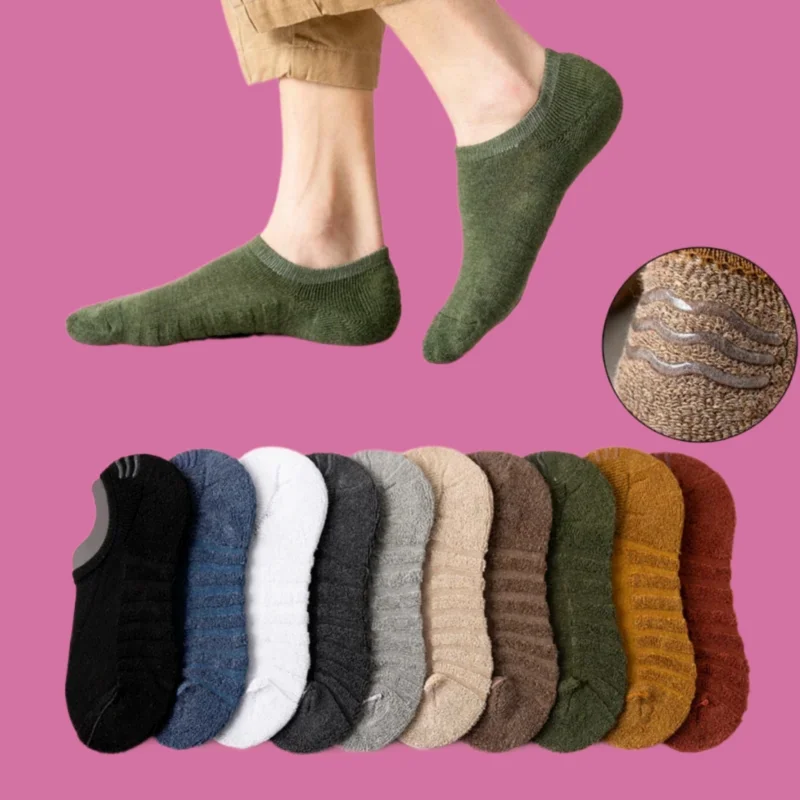 5 Paar Baumwolle Crew Knöchel lässig weich niedrig geschnittene rutsch feste atmungsaktive Sommer Männer hochwertige Socken für Männer hochwertige kurze Socken