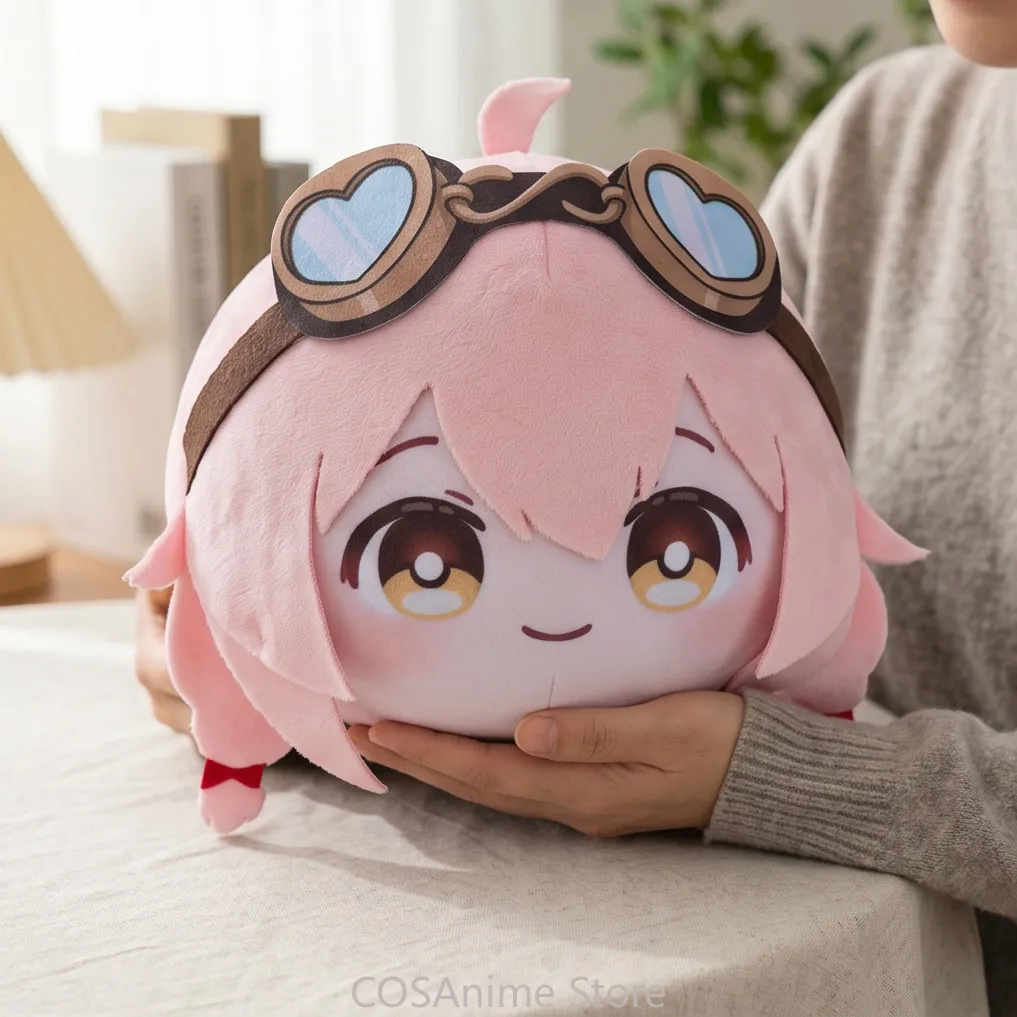 VTuber Ace Taffy Cute Anime Cartoon Cosplay Plush Papa Series Fufu Dango Mascot Throw Pillow Back Cushion Birthday Gift