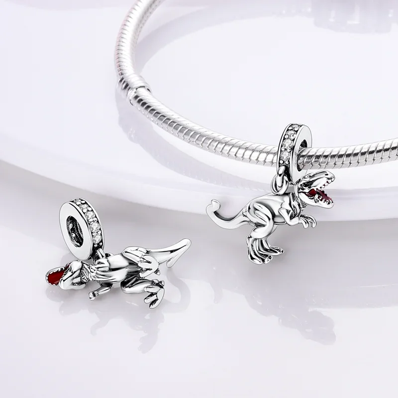 Silver Charms Beads Animal Designs for DIY Accessories