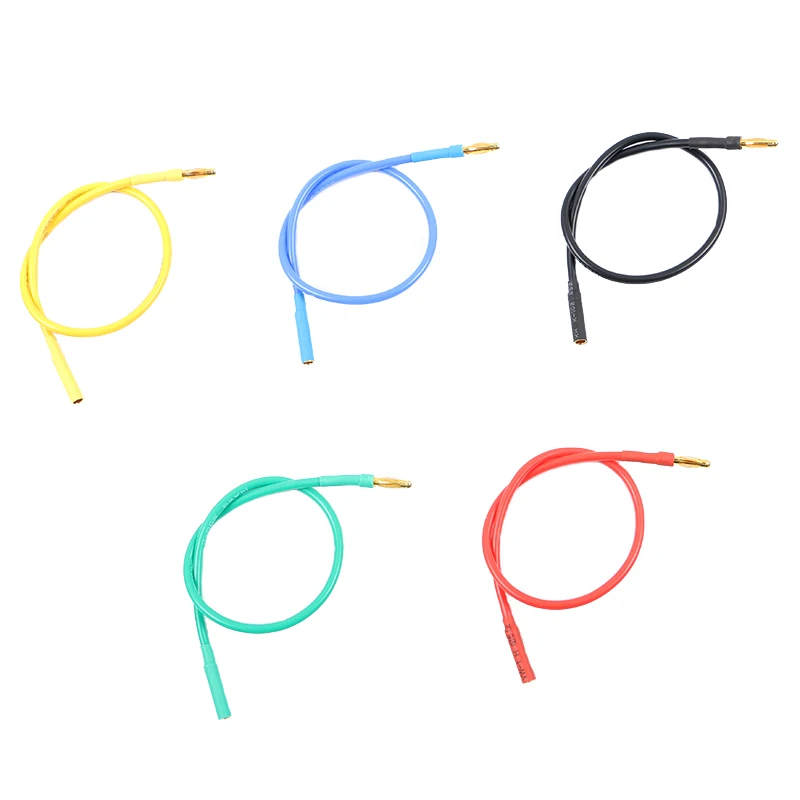 

1PCS 3.5Mm banana plug, motor extension cable, ESC extension cable 14 16 18AWG silicone cable