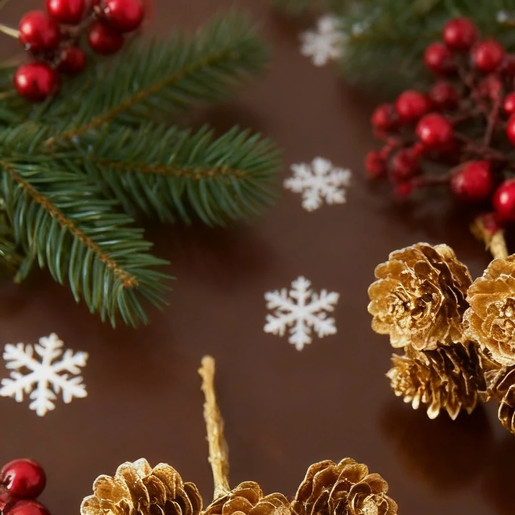 

5Pcs Gold Fake Pine Nut Artificial Plants Christmas Decoratio Wreath Accessory Wedding Home Room Decor Outdoor Yard Garden Props