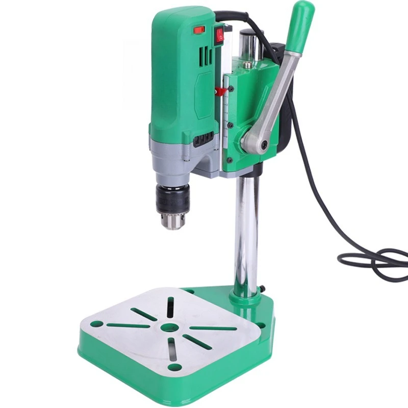 Bench Drill Small Household 220v High Power Industrial Drilling Machine Milling Machine Workbench Multifunctional High