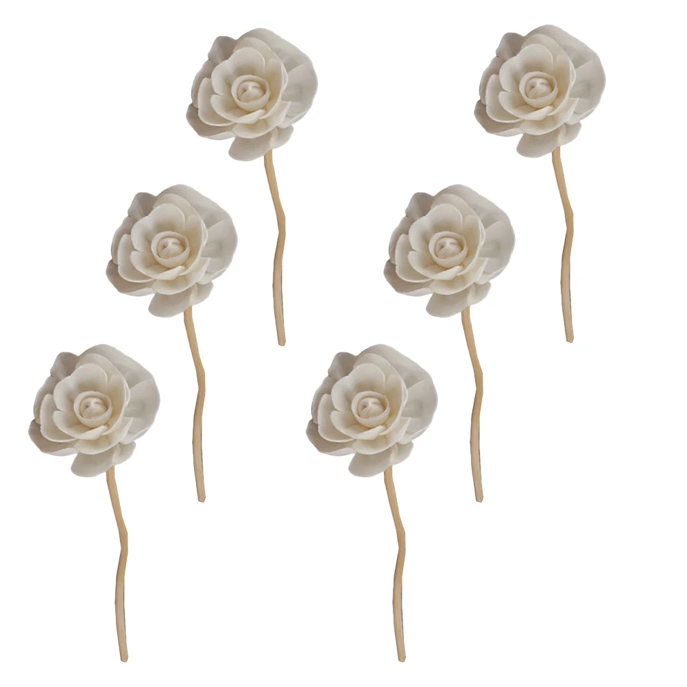 

6 Pcs to Weave Aromatherapy Dried Flower Rattan Travel Diffuser Rattans Scent Sticks