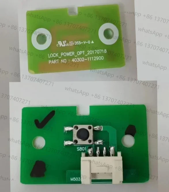 Para reparar e substituir peças da máquina de lavar roupa de parede Daewoo Winia, acessórios do teclado do botão de ligar/desligar.