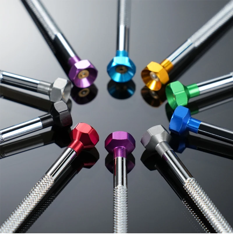 1.0-2.0mm Screwdriver Watch Repair Tool Kits Set Stainless Steel A Flat Phillips Cross Screwdrivers Awl For Watch Strap Movement