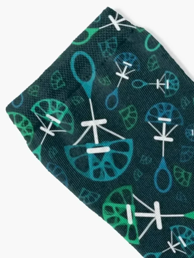 جوارب Teal Cams لكرة القدم مضادة للانزلاق، جوارب كروس فيت شتوية لطيفة للفتيات والرجال