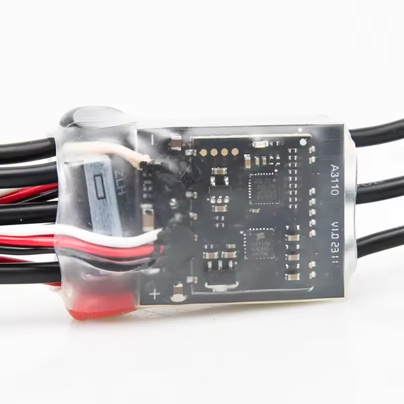 RhinoESC AM32 RC صغيرة مزدوجة الزاحف ESC 40A أطقم لشاحنة MOA العمود Ventru RC الزاحف جزء