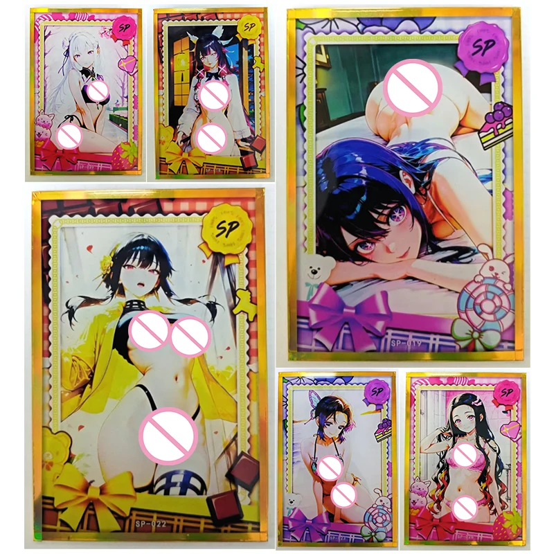 

Карты серии SP аниме «История богини» Камадо Незуко Шиуин Йоручи Yor Forger, коллекционные карты, подарки на Рождество и день рождения, игрушки