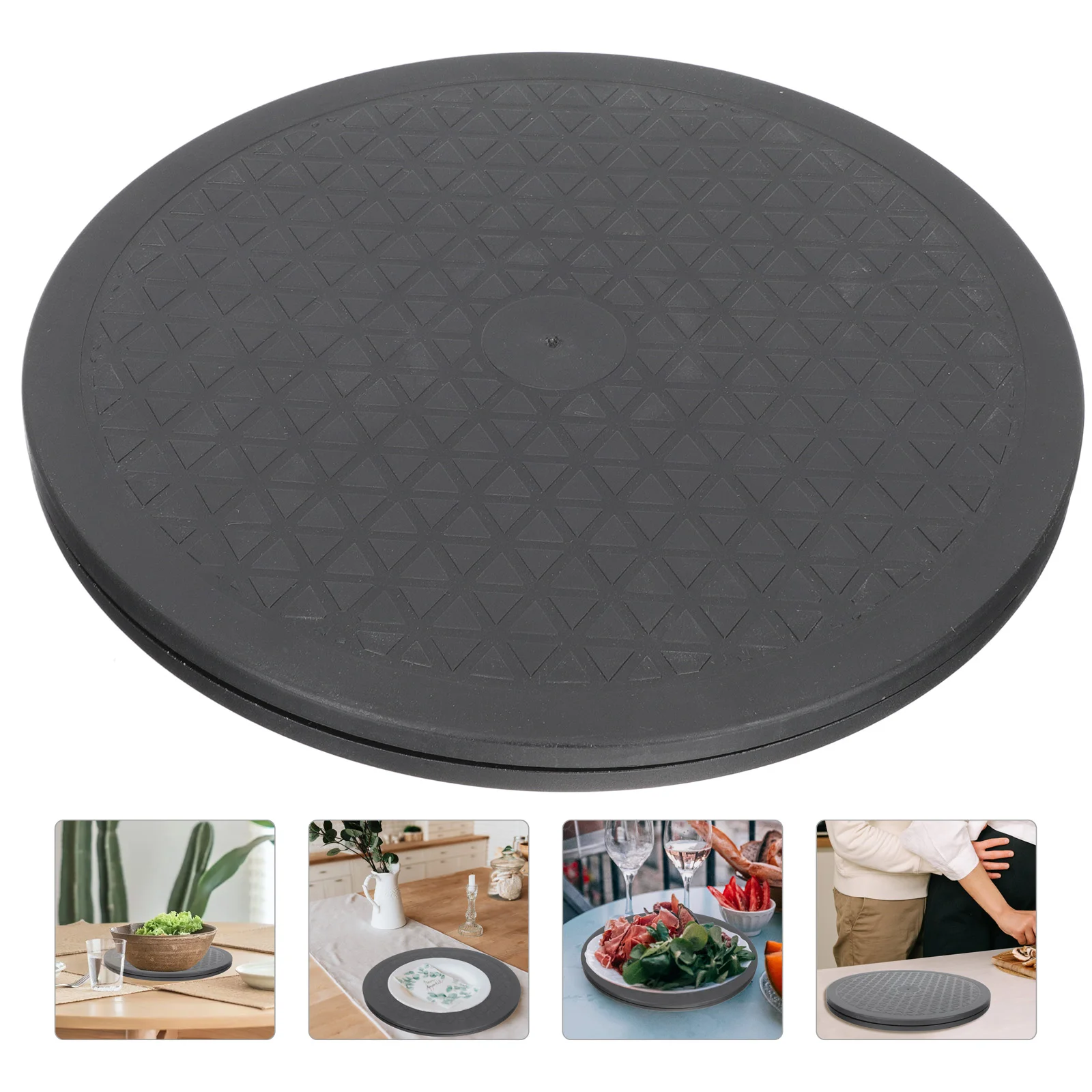 

Rotary Turntable Decorative Trays Cake Stand Holder for Kitchen Rotating Swivel 360 Degree