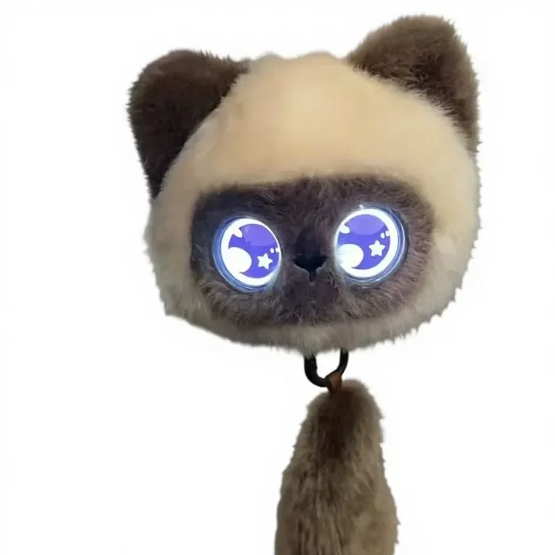AI Smart Interactive Plush Doll Cute Hairball Companion Toy Multilingual Voice Chat Early Education Gift for Kids Fun Talking