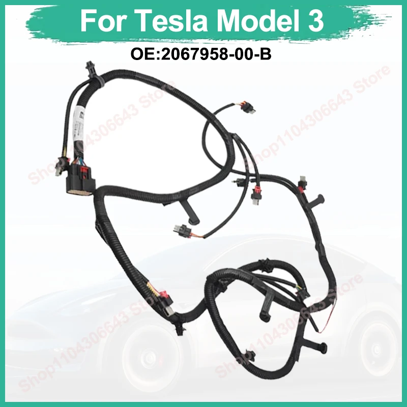 

Жгут проводов переднего радарного датчика для Tesla Model 3 2017-2021, складной бампер 2067958-00-B, аксессуары для автозамены, новинка