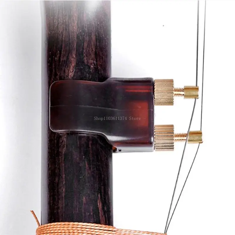  Professional Erhu Tuner with Brass Component Effortlessly Installation