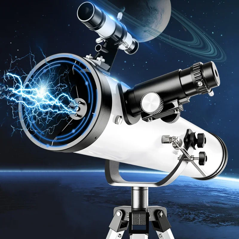 114MM Large Caliber Professional Astronomical Telescope 875X High Magnification Binoculars Support Take Photo Night Vision Moon