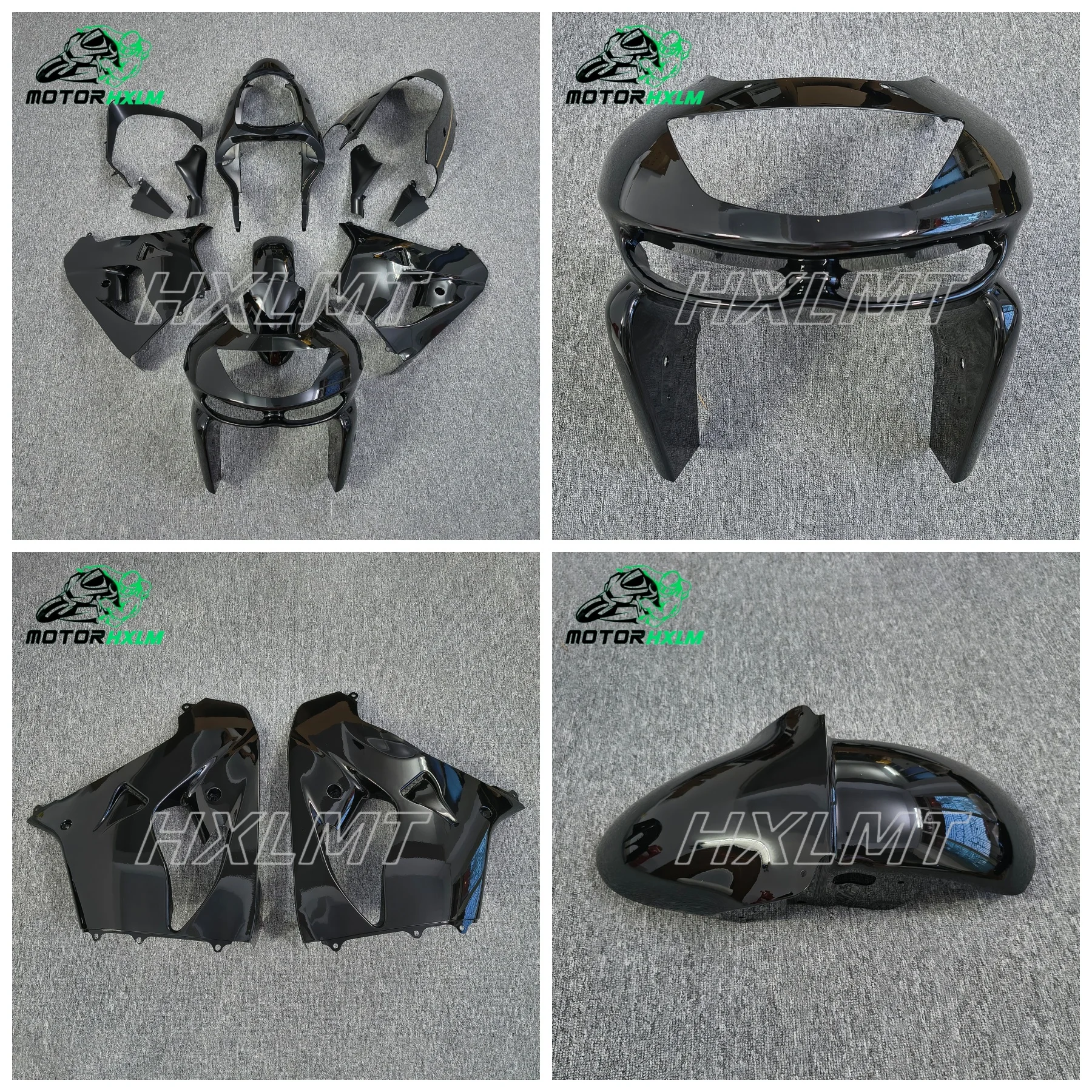 ABS Injection Motorcycle Fairing Kit For Kawasaki ZX9R 1998 1999 Plastic Fairings ZX 900 9R 98 99 Black Blue Bodywork Molding