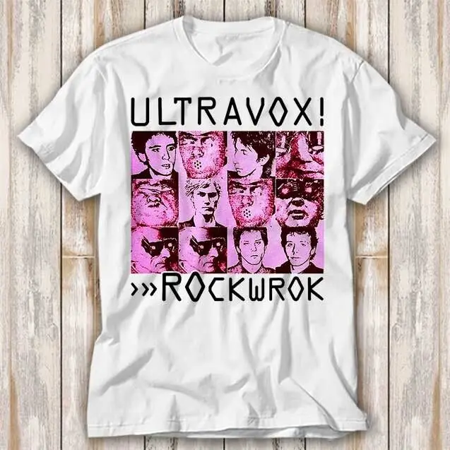 

Ultravox Rockwrok Rock Band Music T Shirt Top 4244