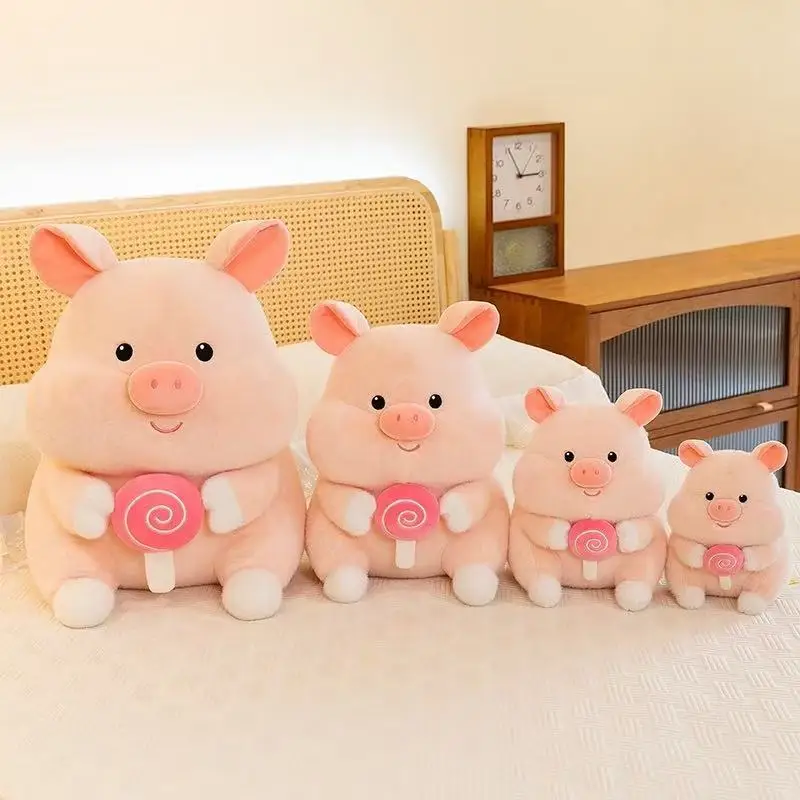 27/38/50 cm Liebe Schwein Puppe Simulation Plüsch Spielzeug Handgemachte Puppe Cartoon Anime Nette Kissen Kissen Hause dekoration Kinder Birthda