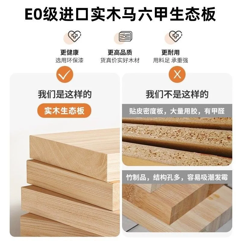 Solid wood cat cage household indoor cat cabinet oversized self-cat villa drawer cat nest