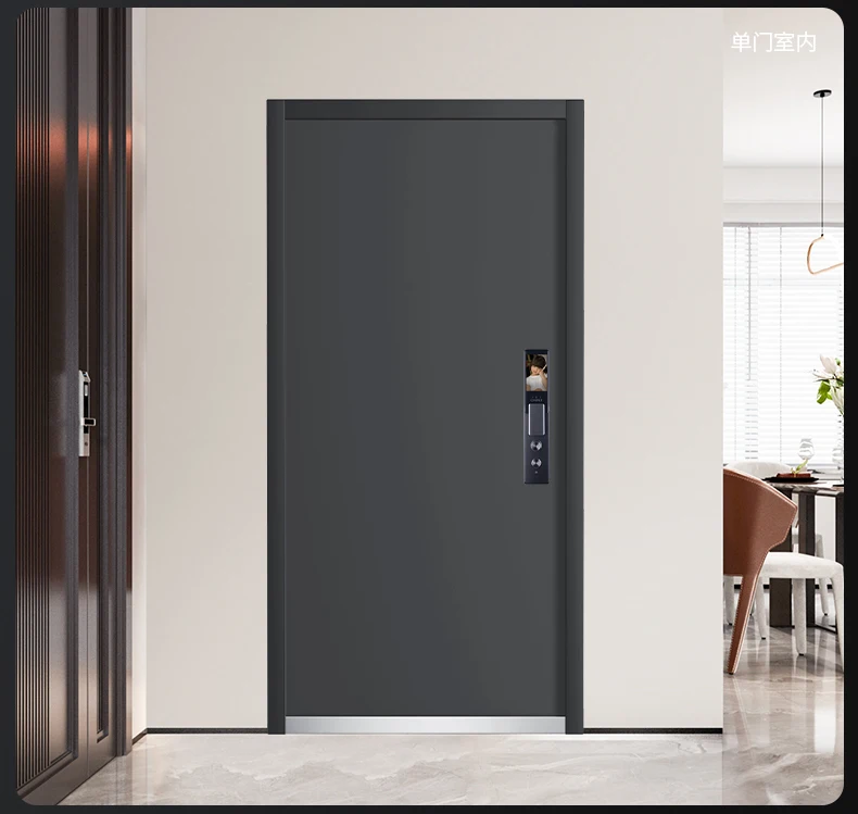 Anti-theft door Grade A intelligent door fingerprint password intelligent lock integrated household entrance door sound insulati