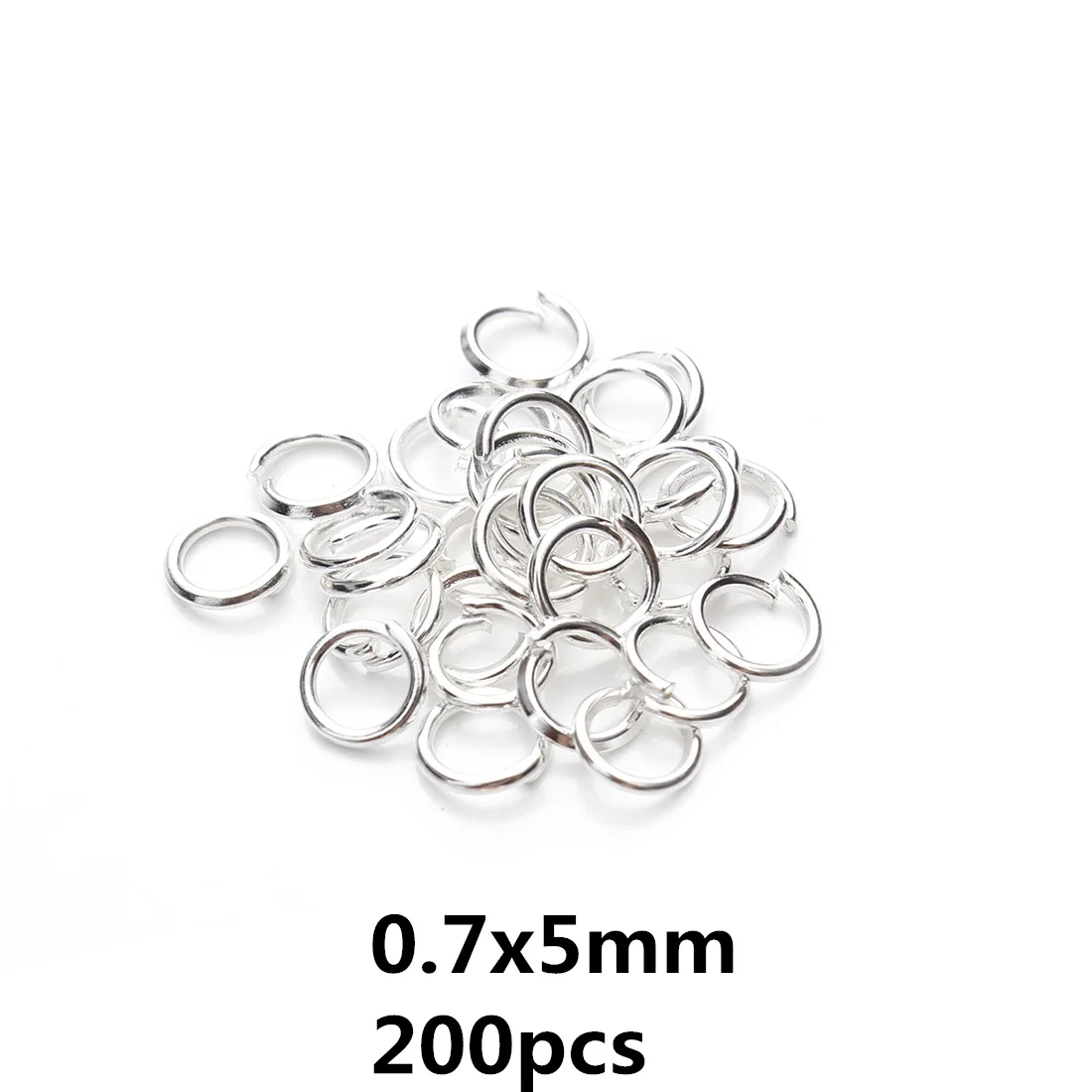 8 Farben 200 Stück offene Biegeringe + 50 Stück Karabinerverschlüsse Haken Verbinder Schmuckherstellung DIY Armband Halskette Schmuckzubehör Kit