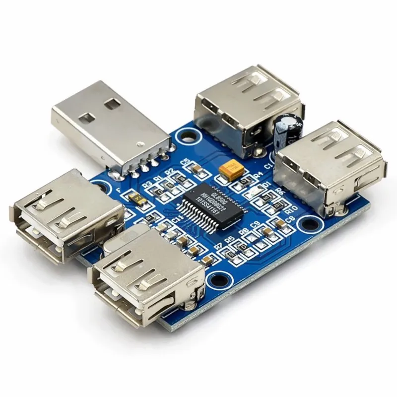 USBHUB USB2.0 HUB 4 port controller USB extension module GL850G chip