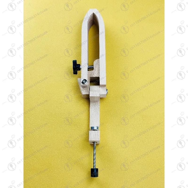 مشبك خشبي للخياطة اليدوية قابل للتعديل لقط سطح المكتب أداة خياطة جلدية قابلة للطي مشبك خيط الخياطة بنفسك #3