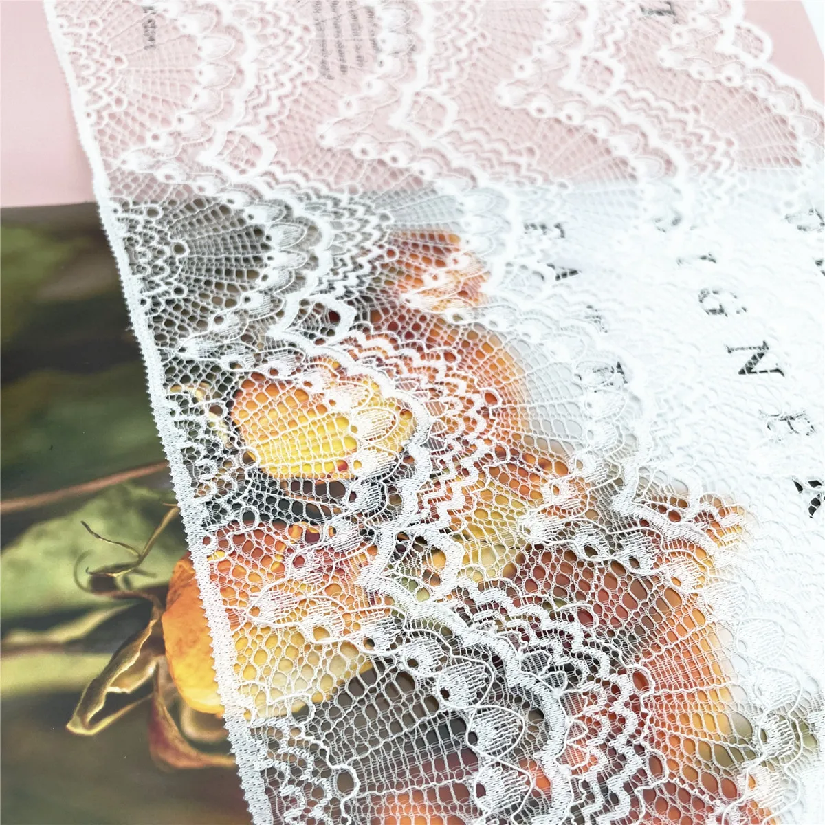 3y/lote de ancho 8 1/4 pulgada - Elastic Lace Trim reseña y precio