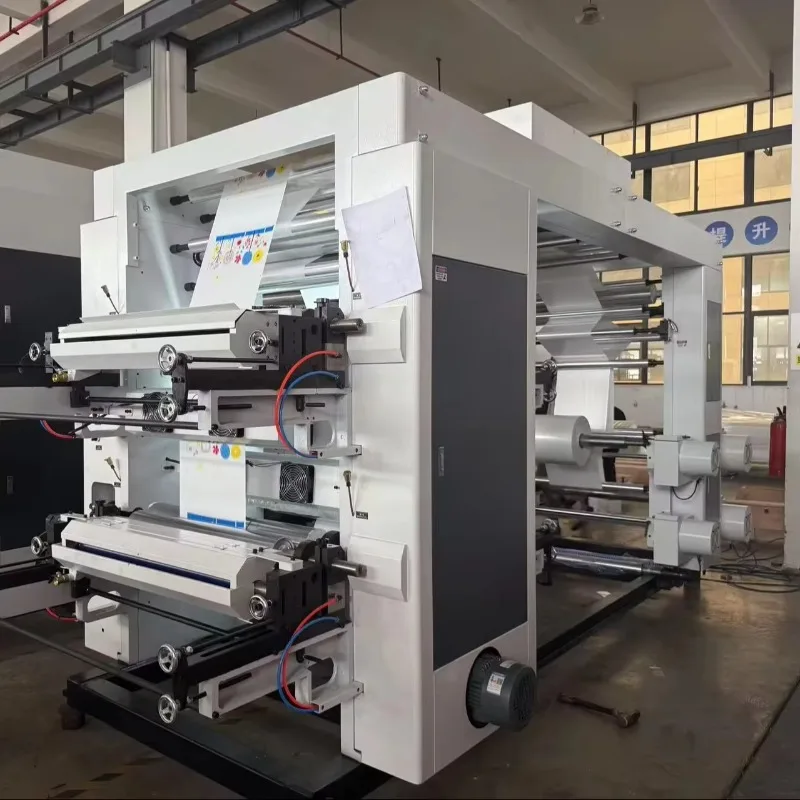 Customized Mini Flexo Printing Machine Digital Flexo Printing Machine Flexo Printing Paper Machine 4 Color