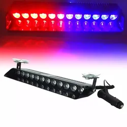Car Emergency LED Strobe Light Police for Car Truck Red Blue Amber White LED Flasher Beacon Warning Lamp Car Ligarning Light 12V