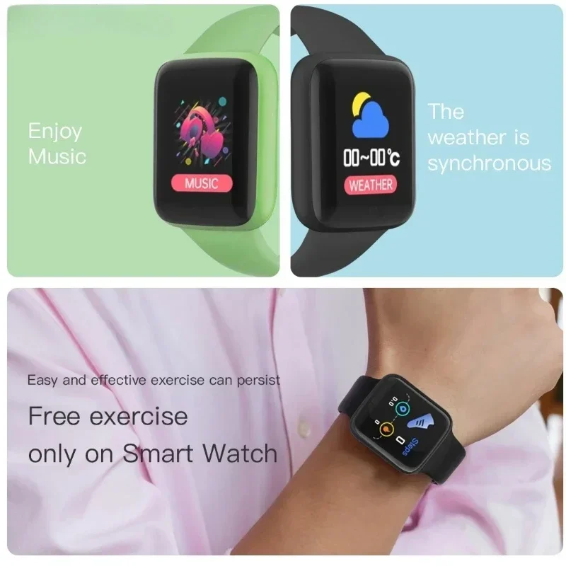 ​ ​ 2025年充電式フィットネスウォッチ - 7日間バッテリー持続、リアルタイム健康アラート ​ ​