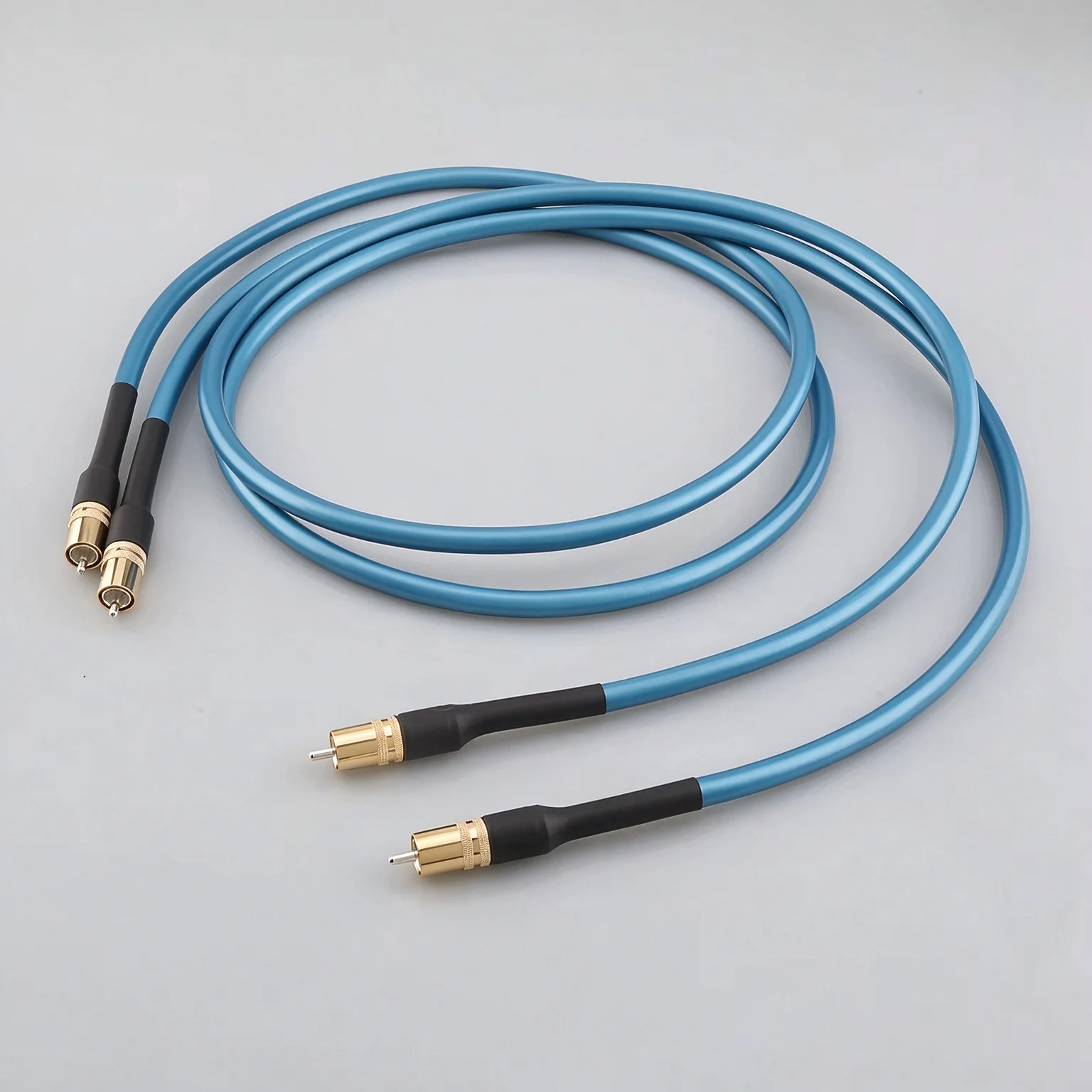 Sauerstofffreies Kupfer + versilberte Abschirmung, HiFi-Audioverstärker, Canon-Signalkabel, RCA-Lotus-auf-XLR-Adapter, Canon-Audiokabel.