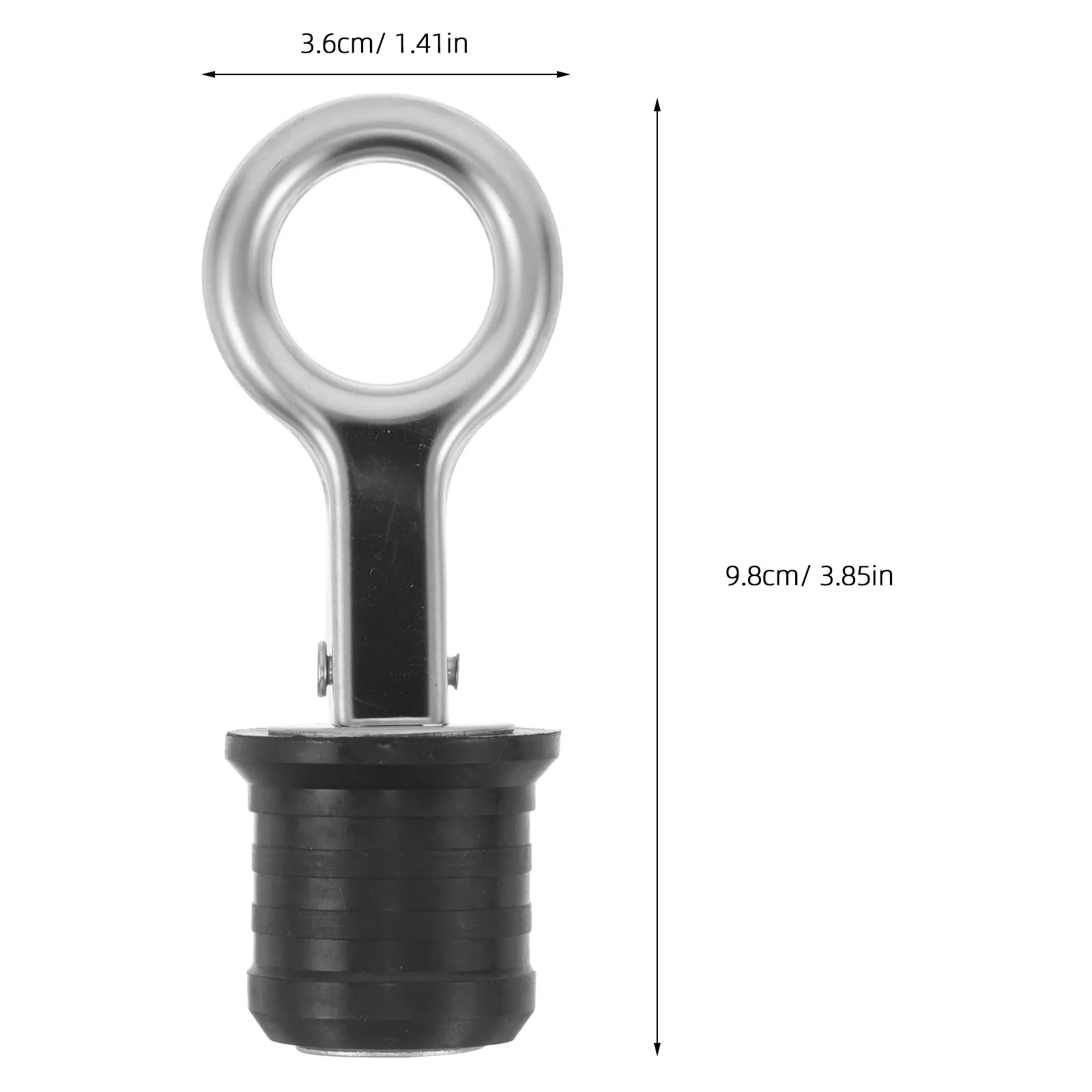 2Pcs Lawn Roller Plug Replacement Heavy Duty Leak Resistant Snap Handle Stopper for Filling Yard Roller Cap Outdoor Maintenance