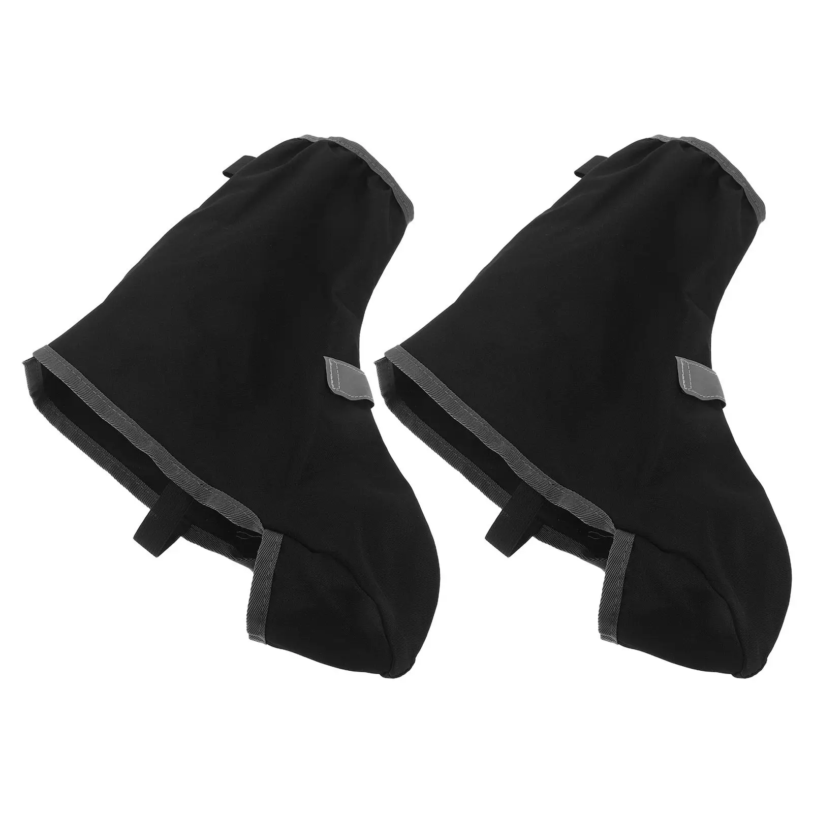 

1Pair Waterproof Rain Shoe Covers Anti Skid Sole Reusable Over Shoes for Cycling Commuting Travel Black Size L