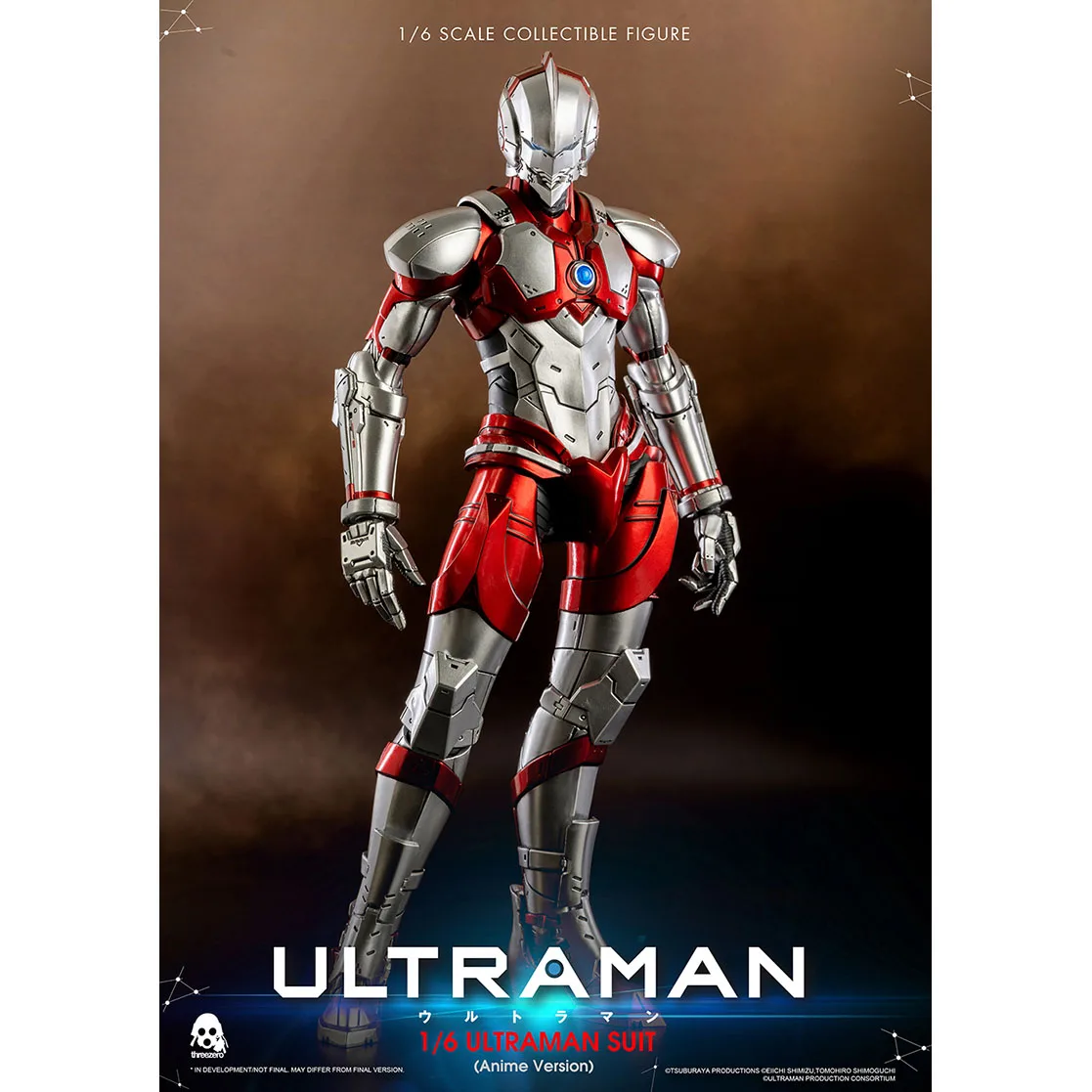 In Stock 100% Original Threezero 3Z0129 ULTRAMAN SUIT ANOTHER UNIVERSE 1/6 Animation Character Model Action Toys Gifts