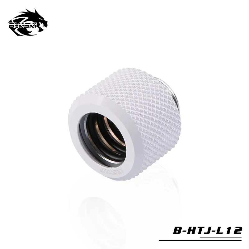 BYKSKI OD12mm Hard Tube Fitting / Hand Compression Fitting G1/4'' Threading Accesspries Fitting use for 8/12mm 10/12mm Hard Tube