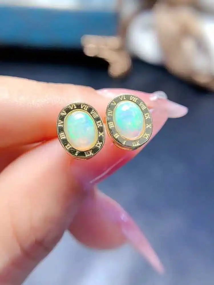 retro-court-sle-fire-color-bellissimi-orecchini-opale-l-s925-argento-puro-placcato-oro-speciale-senza-allergie-incorporato